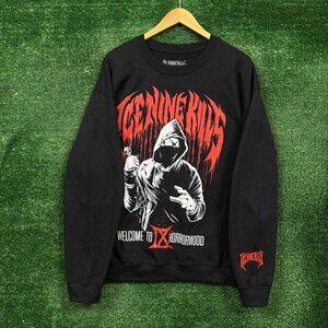 Ice Nine Kills Welcome to Horrorwood Heavy Metal Band Crewneck Sweater XL